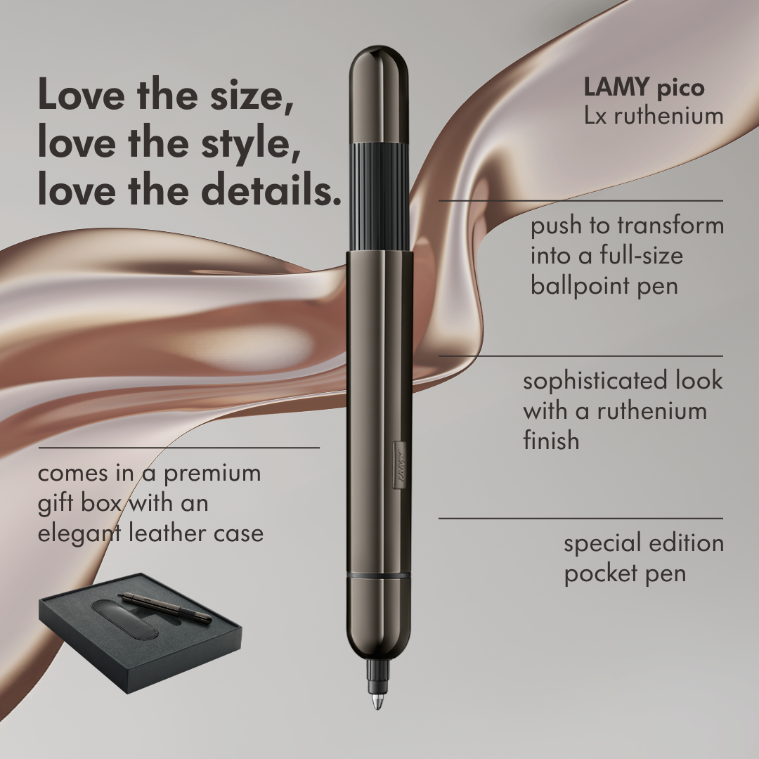 LAMY Pico Ruthenium Ballpoint Pen (2025 SE)