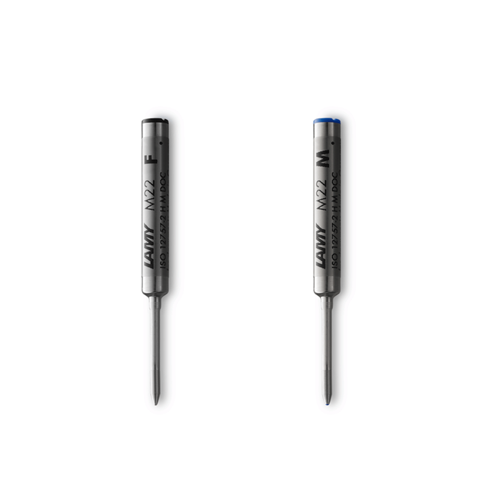 LAMY M22 Compact Ballpoint Refills (Pack of 2)