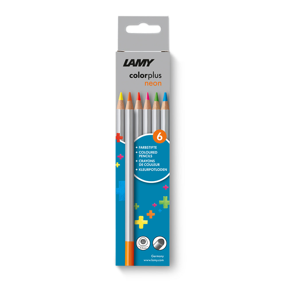 LAMY colorplus cardboard neon 6pcs color pencil