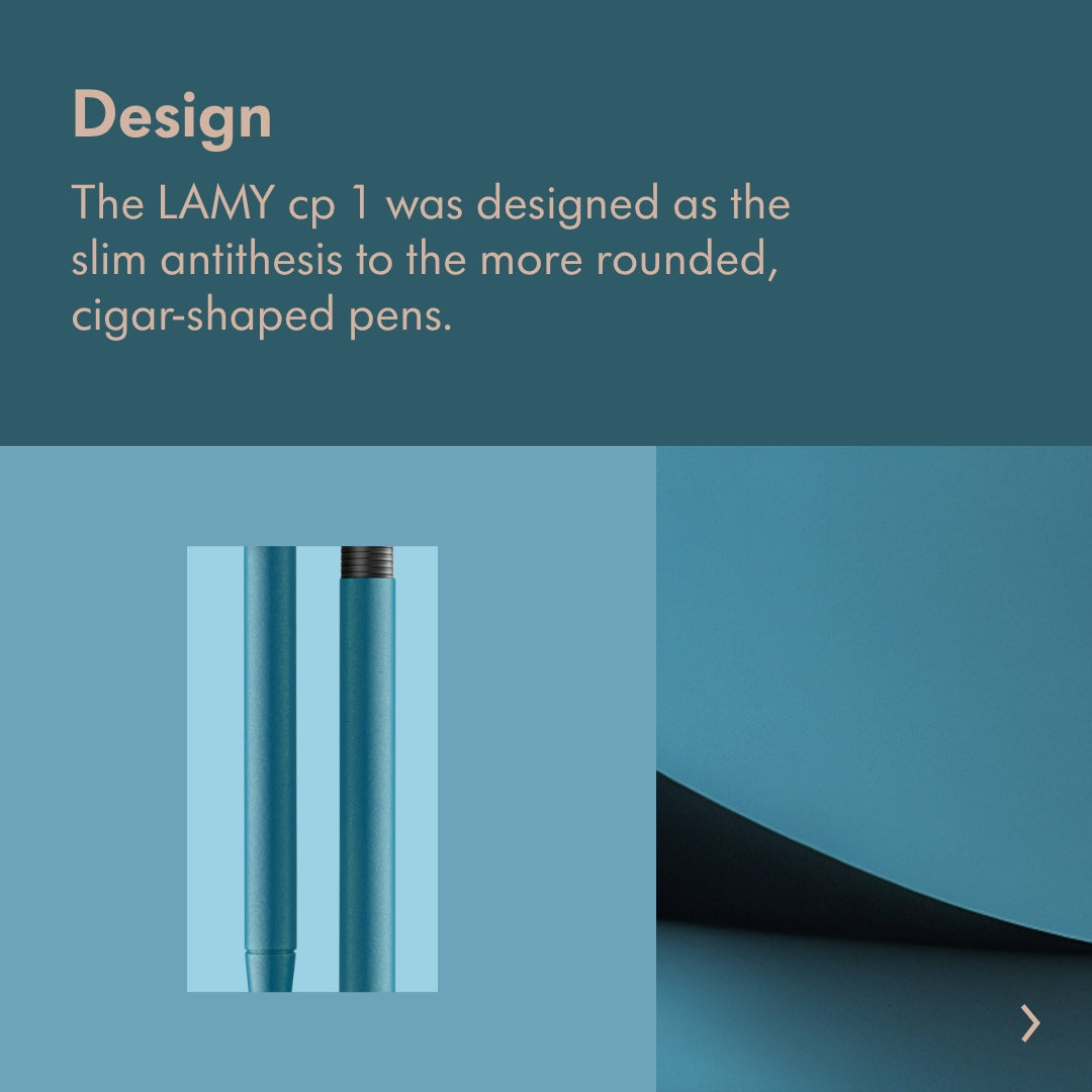 LAMY cp1 Fountain Pen aquamarine (Special Edition 2025)